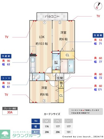 リバティーベルI/IIIの物件内観写真